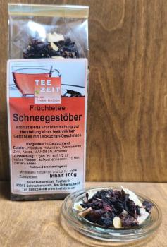 Aromatisierter Früchtetee Schneegestöber